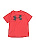 Heat Gear by Under Armour 100% Polyester Red Active T-Shirt Size M (youth) - photo 1