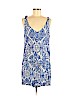 Ella Moss 100% Rayon Blue Casual Dress Size M - photo 1