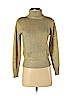 Evan Picone 100% Metallic Gold Pullover Sweater Size P (petite) - photo 1