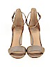 Vince Camuto 100% Leather Silver Heels Size 9 1/2 - photo 2