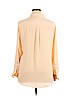 Mossimo 100% Polyester Orange Long Sleeve Blouse Size XL - photo 2