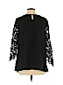 Adiva 100% Cotton Black 3/4 Sleeve Top Size XL - photo 2