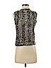 Zara 100% Polyester Gold Sleeveless Top Size S - photo 1