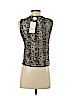 Zara 100% Polyester Gold Sleeveless Top Size S - photo 2