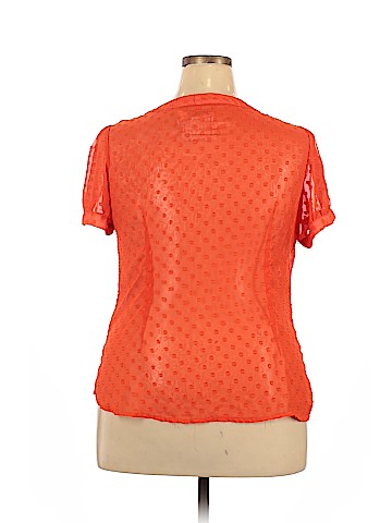 Yellow Bird Short Sleeve Blouse (view 2)