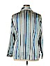 Fashion Bug 100% Polyester Blue Long Sleeve Blouse Size 18 - 20 - photo 2