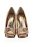 Guess 100% Leather Tan Heels Size 8 1/2 - photo 2