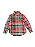 Ralph Lauren 100% Cotton Plaid Red Long Sleeve Button-Down Shirt Size 4T - photo 1