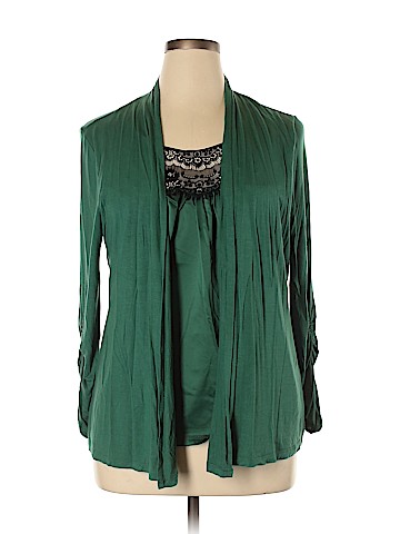 August Silk Long Sleeve Top (view 1)