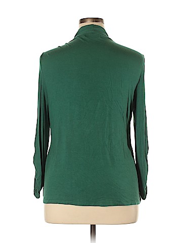 August Silk Long Sleeve Top (view 2)
