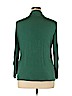 August Silk Green Long Sleeve Top Size XL - photo 2