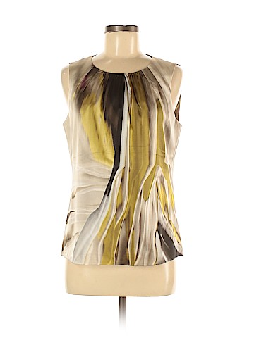 Elie Tahari Sleeveless Silk Top (view 1)