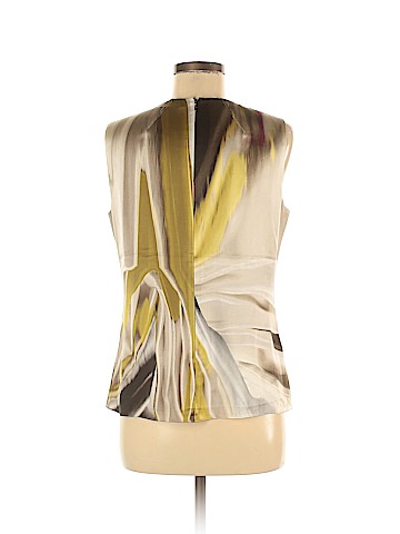 Elie Tahari Sleeveless Silk Top (view 2)