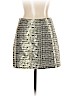 H&M Gold Casual Skirt Size 10 - photo 1