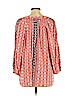 Crown & Ivy Orange Long Sleeve Blouse Size XL - photo 2
