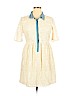 I Heart Ronson Ivory Casual Dress Size 16 - photo 1
