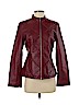 Mossimo 100% Leather Burgundy Leather Jacket Size S - photo 1