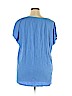 J.jill 100% Cotton Blue Short Sleeve T-Shirt Size XL - photo 2