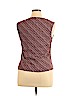 George 100% Nylon Purple Sleeveless Blouse Size XL - photo 2