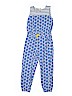 Mini Boden 100% Cotton Print Blue Jumpsuit Size 6X - photo 1