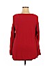 J.jill Red Pullover Sweater Size 2X - photo 2
