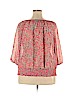 ALIX Pink 3/4 Sleeve Blouse Size 2X - photo 2