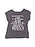 Mia Joy Graphic Gray Short Sleeve T-Shirt Size 7 - photo 1