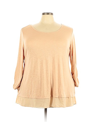 Style&Co 3/4 Sleeve T-Shirt (view 1)