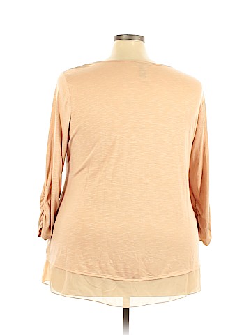 Style&Co 3/4 Sleeve T-Shirt (view 2)