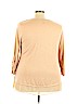 Style&Co Tan 3/4 Sleeve T-Shirt Size 3X - photo 2