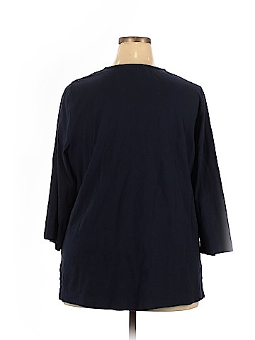 Croft & Barrow 3/4 Sleeve Top (view 2)