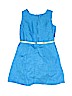 A.T.U.N. Solid Blue Dress Size 6 - 7 - photo 2