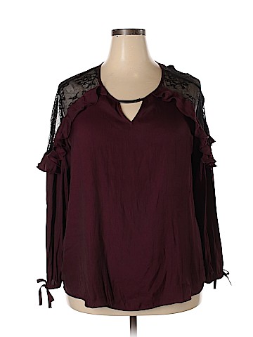 Maurices Long Sleeve Blouse (view 1)