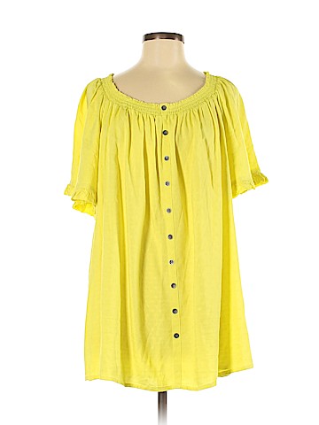 Terra & Sky Short Sleeve Blouse (view 1)