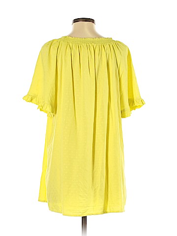 Terra & Sky Short Sleeve Blouse (view 2)