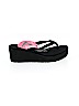 Flojos Black Flip Flops Size 8 - photo 1