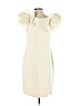MARCHESA notte 100% Silk Ivory Cocktail Dress Size 6 - photo 2