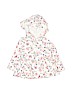 Carter's 100% Cotton Floral White Pullover Hoodie 9-12 MO / 12 MO - photo 1