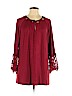 Studio West Red 3/4 Sleeve Top Size XL - photo 1