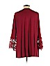 Studio West Red 3/4 Sleeve Top Size XL - photo 2