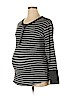 Liz Lange Maternity Gray Long Sleeve Henley Size XL - photo 1