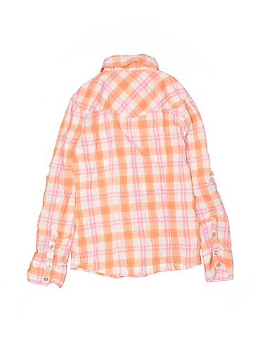Justice Long Sleeve Button-Down Shirt (view 2)