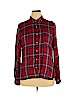 Mossimo Supply Co. 100% Rayon Red Long Sleeve Button-Down Shirt Size XL - photo 1