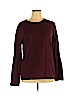 Jansport 100% Cotton Burgundy Long Sleeve T-Shirt Size XL - photo 1