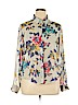 About A Girl 100% Polyester Ivory Long Sleeve Blouse Size XL - photo 1