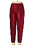 Talbots 100% Silk Red Silk Pants Size 14 - photo 1