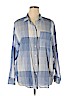 Old Navy 100% Cotton Blue Long Sleeve Button-Down Shirt Size XL - photo 1