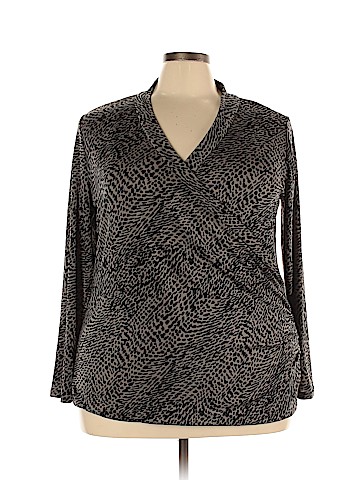 Apt. 9 Long Sleeve Top (view 1)