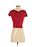 Hollister Red Short Sleeve Top Size XS - photo 1
