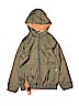 Tommy Hilfiger 100% Polyester Green Windbreaker Size 12 - 14 - photo 1